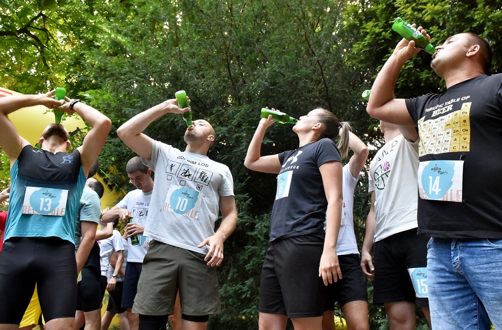 Beer mile, pivska milja