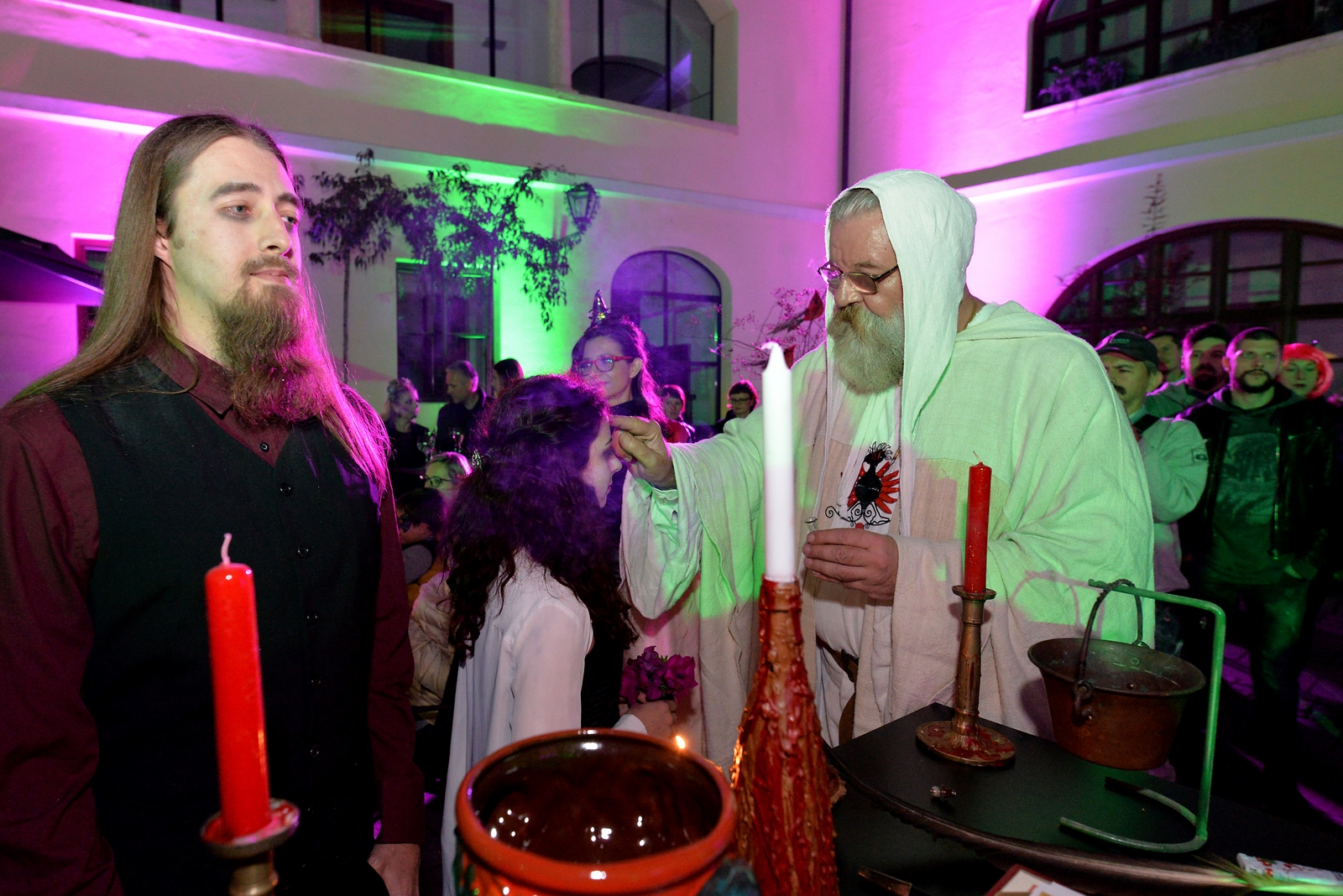 Hallowen party u atriju Županijske palače