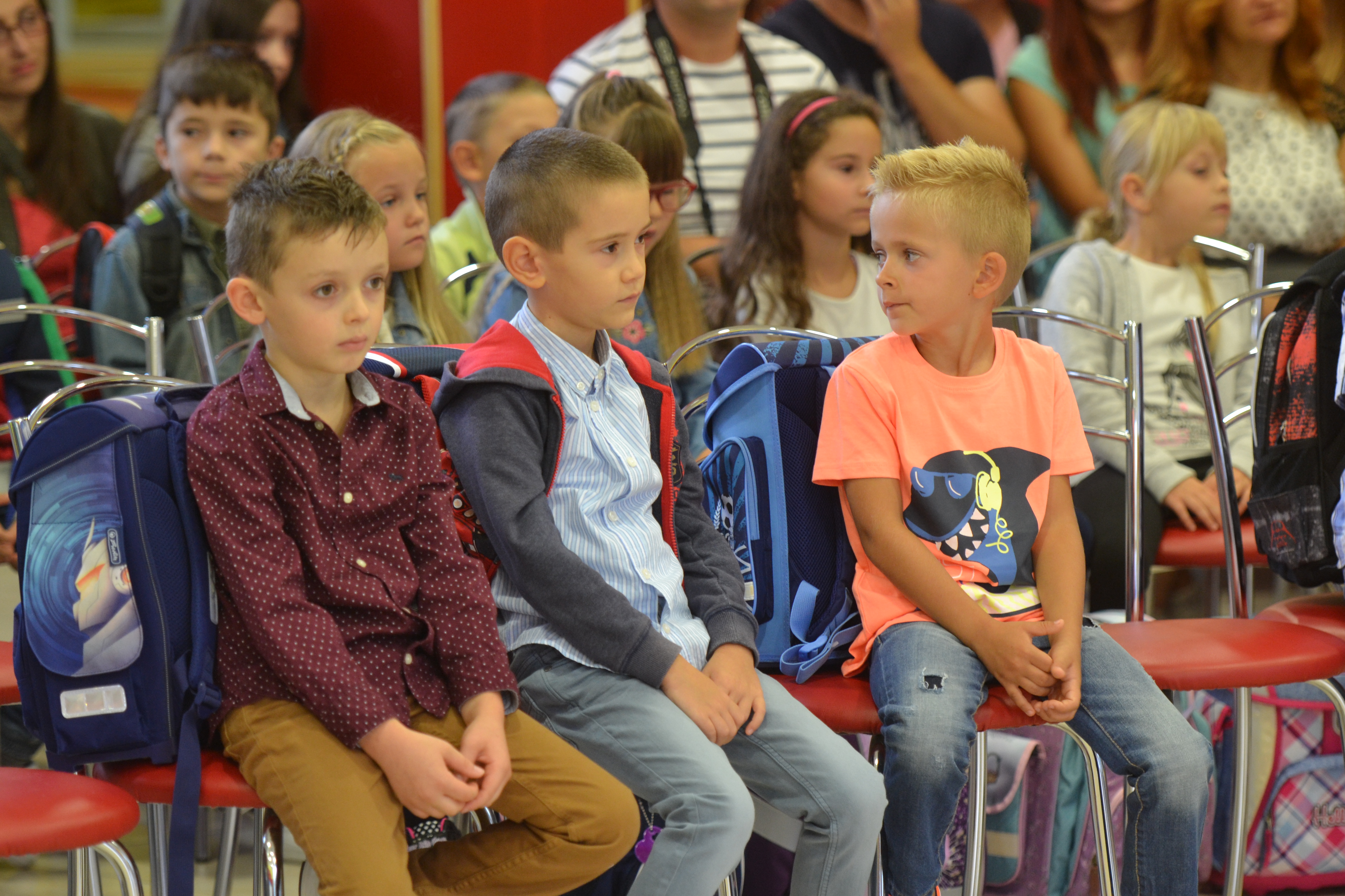 Prvi dan škole u OŠ Trnovec Bartolovečki