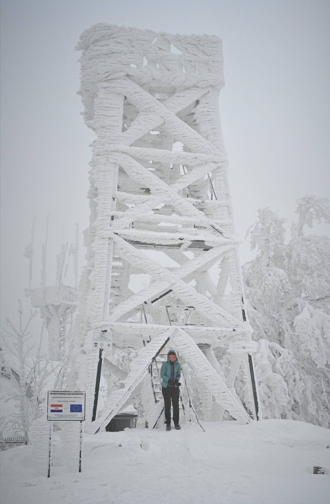 Ivanščica snijeg zima prognoza planina šuma
