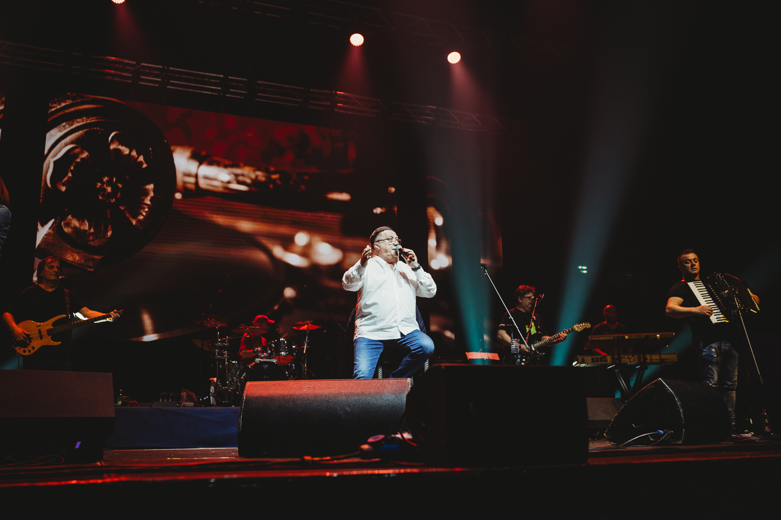 Halid Bešlić u Areni Varaždin