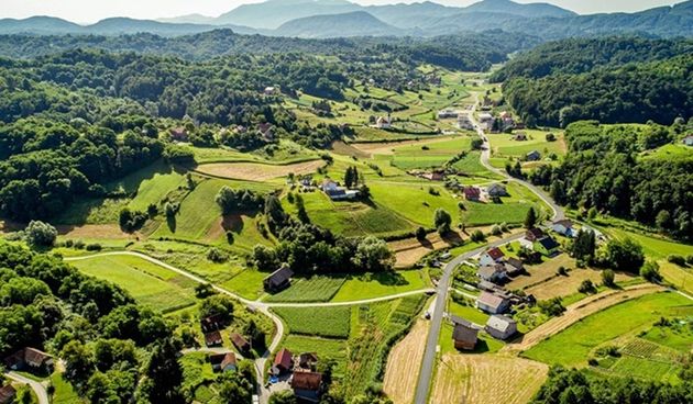 Općina Bednja, iz zraka Općina Bednja, iz zraka
