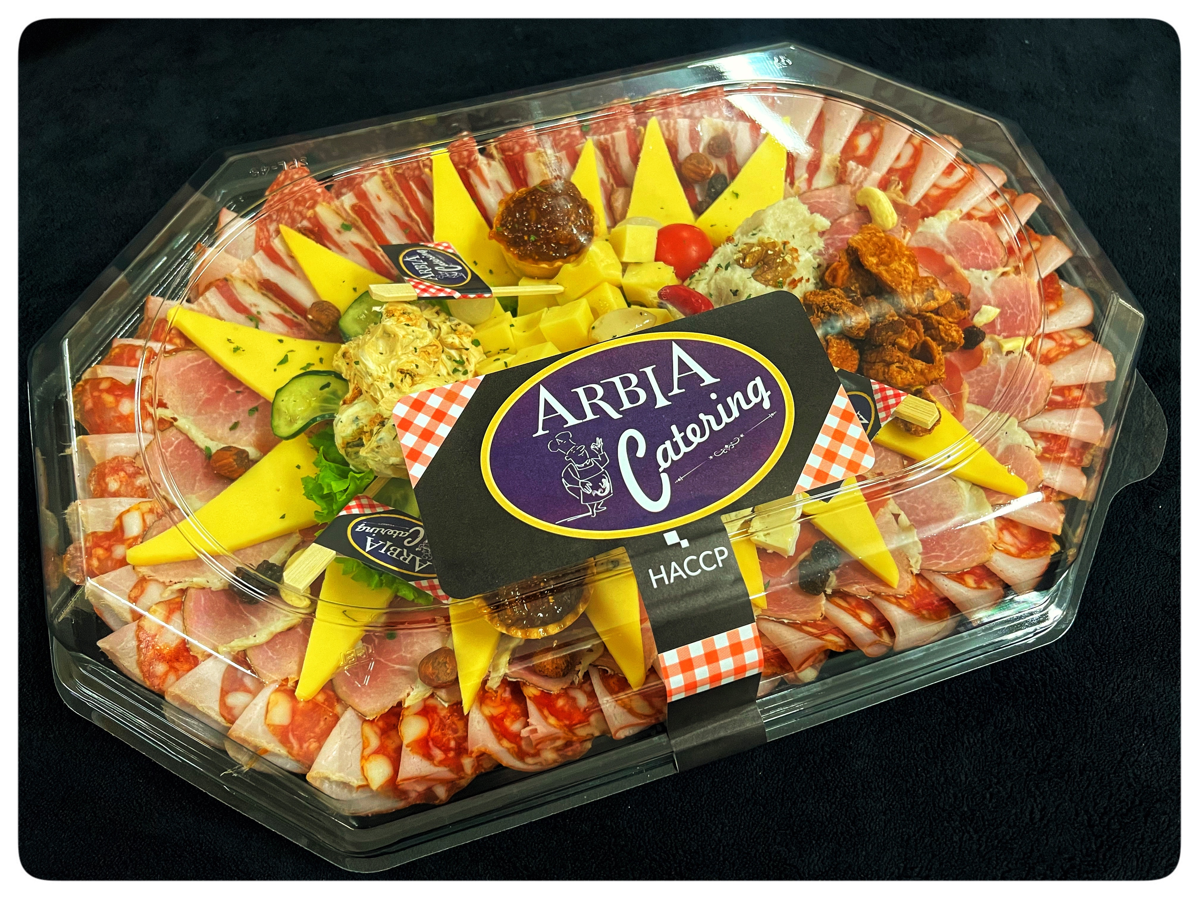 Arbia Catering plate