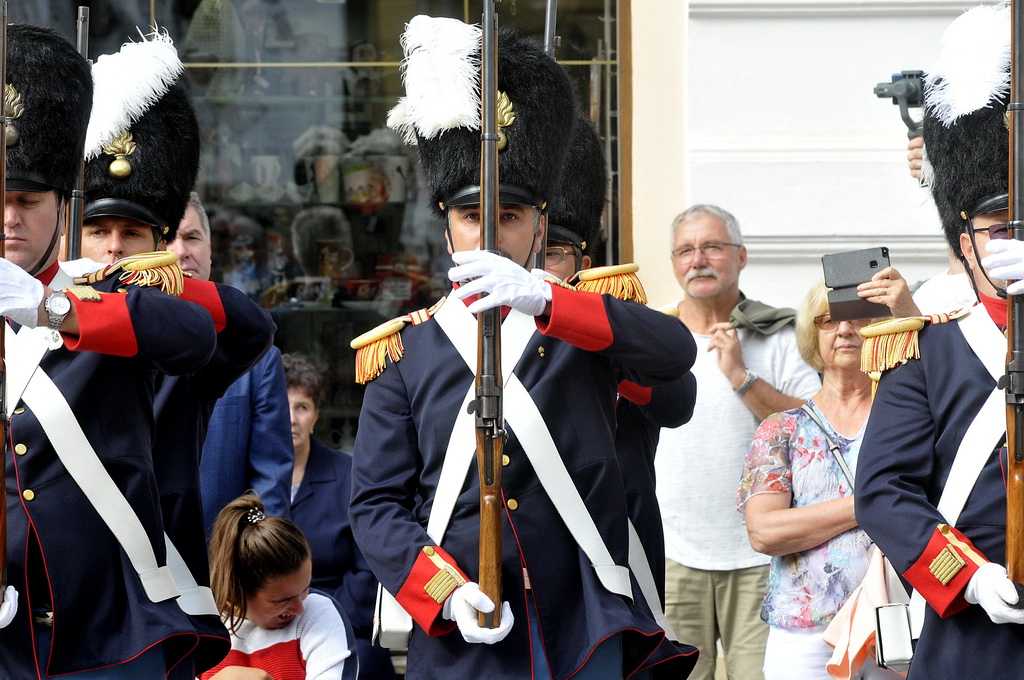 Varaždinska građanska garda – mimohod