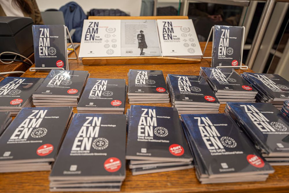 Vesna Haluga, predstavljanje knjige Znamen