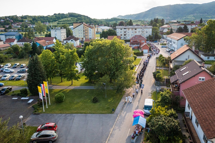 Novi Marof Dan grada, procesija
