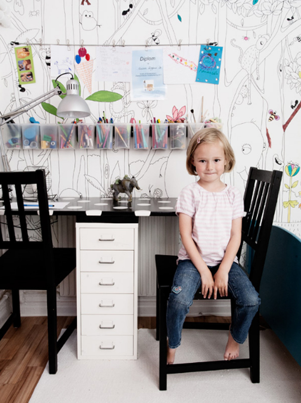creativeandmodernkidsdeskforkid