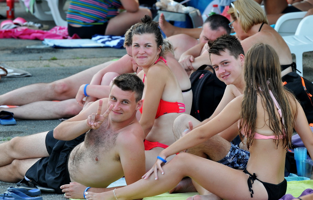 Kupanje Aquacity i Drava 5.8.2018