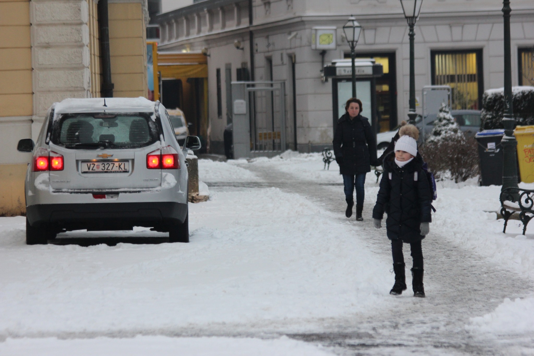Prvi snijeg 2019., Varaždin