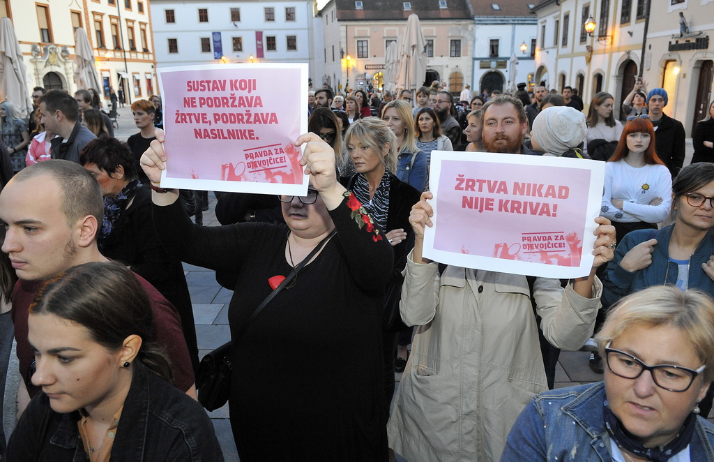 Prosvjed ‘Pravda za djevojčice’ u Varaždinu