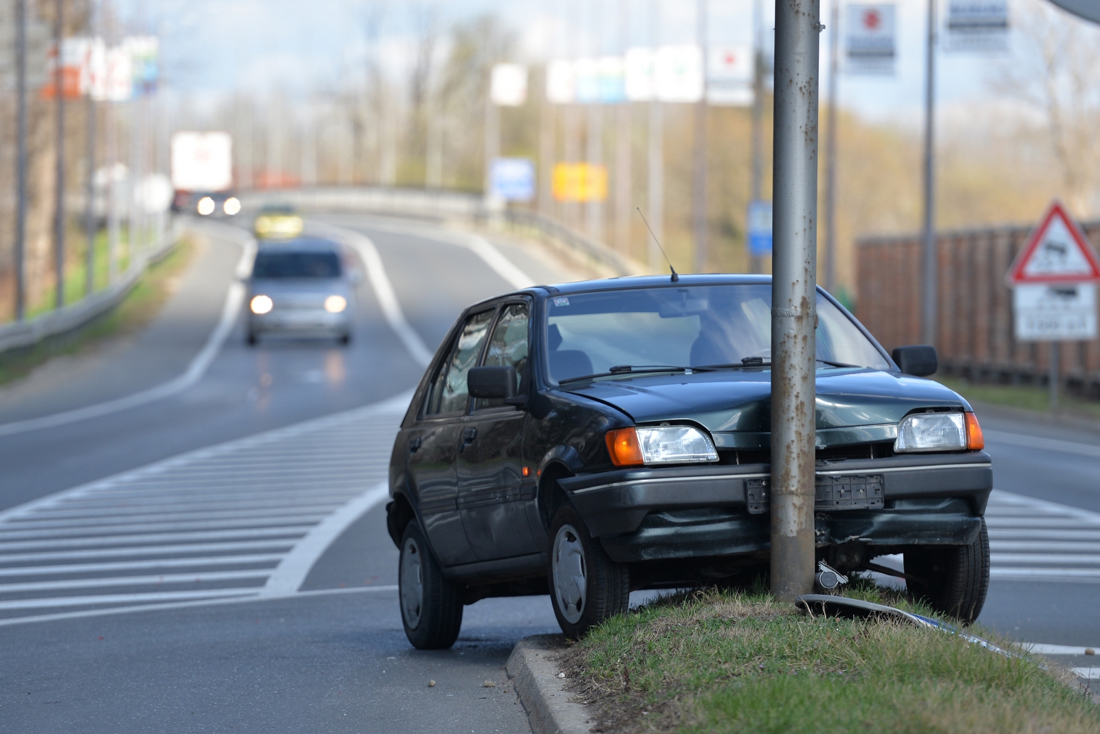 Kod Dravskog mosta, prometna nesreća