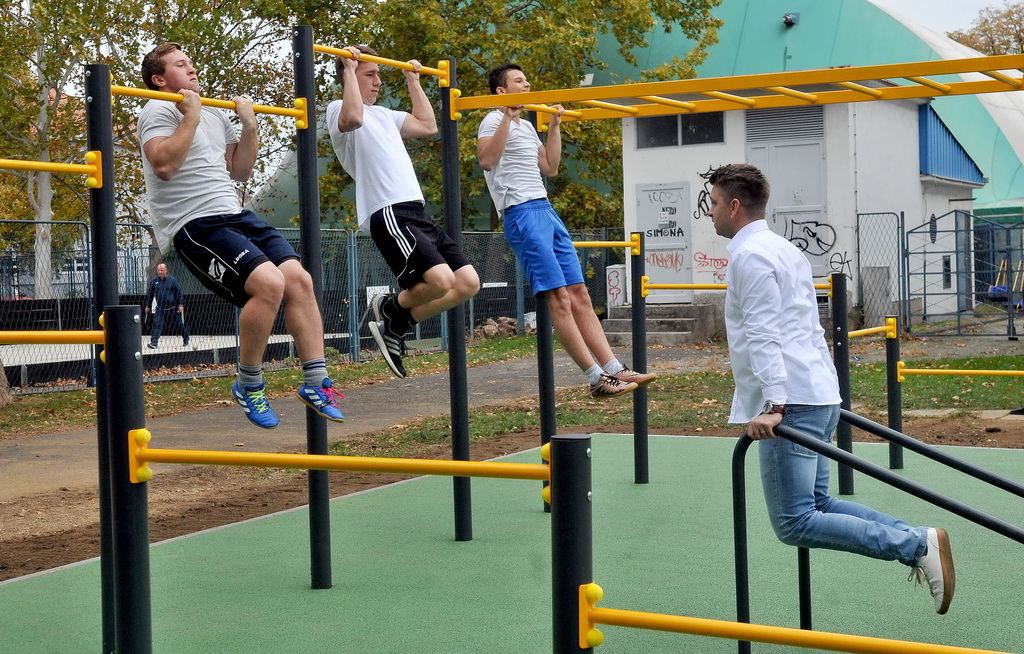 Graberje – otvorenje sporstkih sadržaja, street workout, boćalište 26.10.2018.