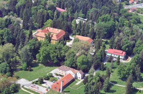 Novi Marof: Pogled iz zraka na grad Novi Marof: Pogled iz zraka na grad