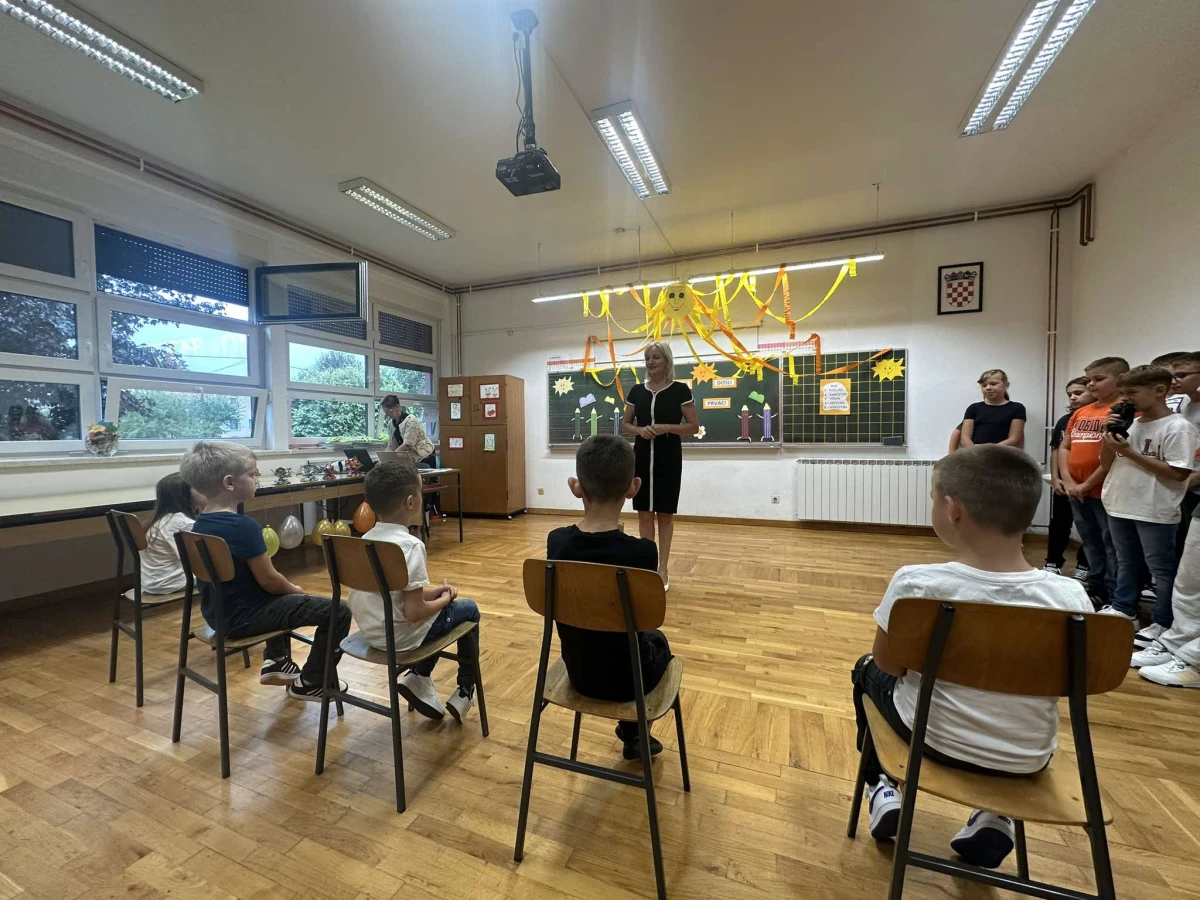 petrijanec skola prvi dan – foto opcina petrijanec 06