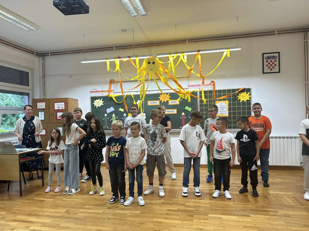 petrijanec skola prvi dan – foto opcina petrijanec 13