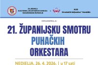 plakat 21. županijska smotra