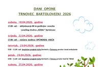 plakat – Dani Općine Trnovec Bartolovečki 2026
